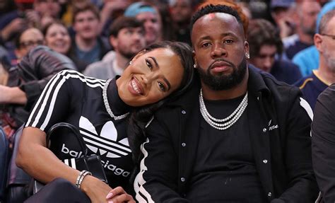 Yo Gotti & Angela Simmons Make First Public Appearance at Grizzlies ...