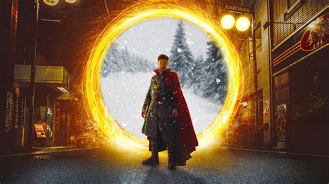 Wallpaper Doctor Strange Portal, Doctor Strange, Marvel Cinematic Universe, Superhero, Comic ...