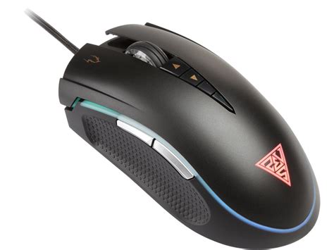 GAMDIAS ZEUS P1 RGB GD-ZEUS P1 Black Wired Optical Gaming Mouse with 12000 dpi Optical Sensor ...