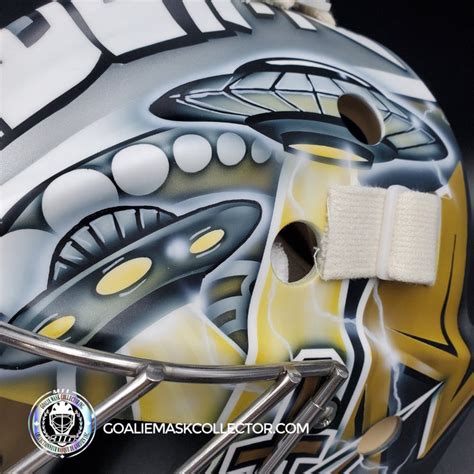 Adin Hill Goalie Mask Unsigned V3 2023 Las Vegas Tribute – Goalie Mask Collector