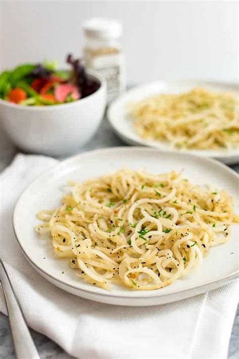 Low Carb Pasta (3 Ingredients - Ready in 10 Minutes) | Bites of Wellness