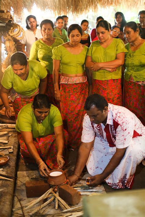 Local customs and rituals; from following the auspicious timings in celebration of Sinhala and ...