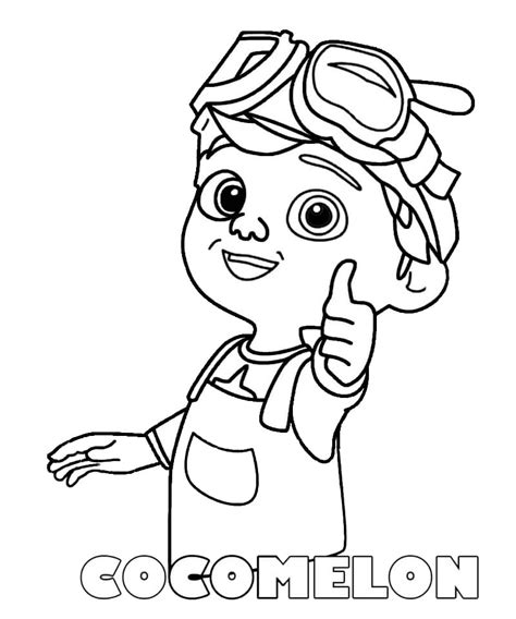 Cocomelon Coloring Pages Printable Coloring Pages