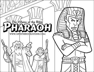 Moses Pharaoh Coloring Pages Coloring Pages