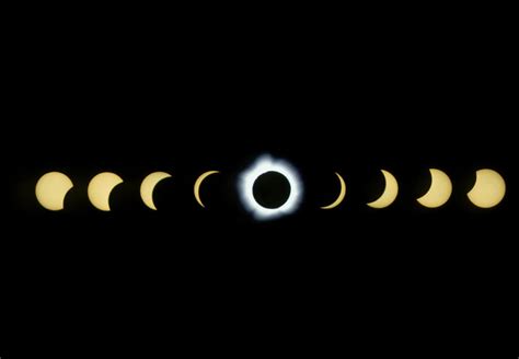 Timelapse Image Of A Total Solar Eclipse Photograph by Dr Fred Espenak ...