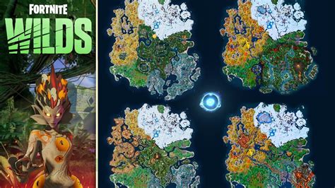 Fortnite WILDS Chapter 4 Season 3 Map Concepts - YouTube