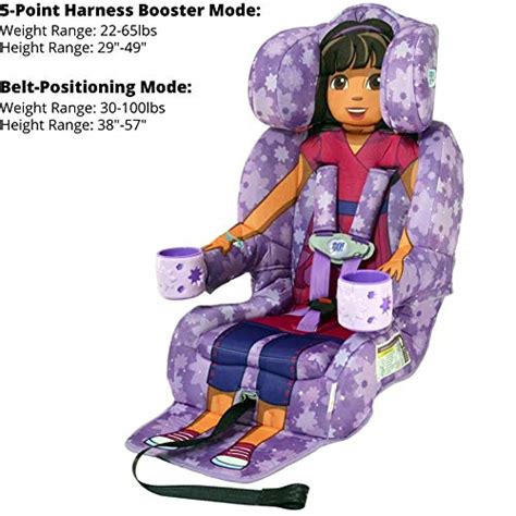 KidsEmbrace 2-in-1 Harness Booster Car Seat, Nickelodeon Dora the Explorer: Buy Online in Sri ...