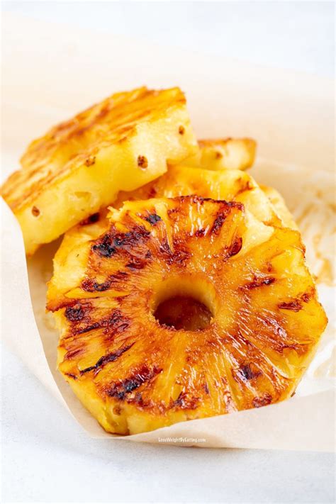 Low Calorie Grilled Pineapple - Lose Weight By Eating