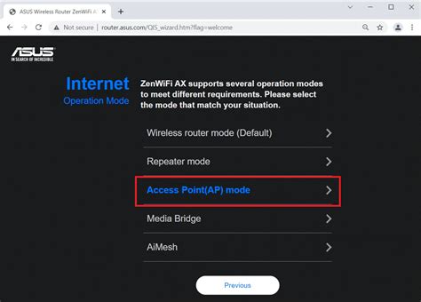 [Wireless Router] How to set up operation mode- Access Point(AP) mode ...