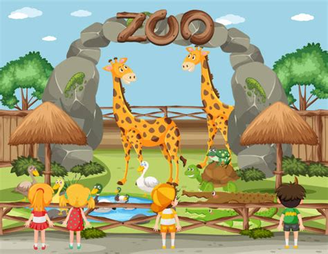 60+ Zoo Field Trip Stock Illustrations, Royalty-Free Vector Graphics & Clip Art - iStock