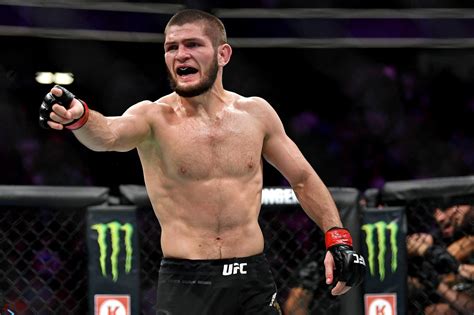 Watch: Khabib Throws Flying Kick In Chaotic UFC 229 Brawl