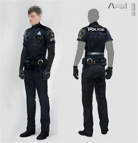 ArtStation - DETROIT : Become Human Early Connor concept., Mikael Leger ...