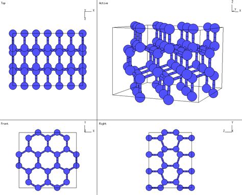 The Hexagonal Diamond (Lonsdaleite) Structure