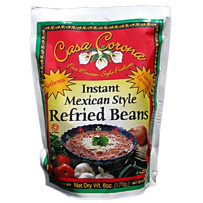 Instant Refried Beans | Claude's Sauces | Dehydrated Beans | Claudes Sauces