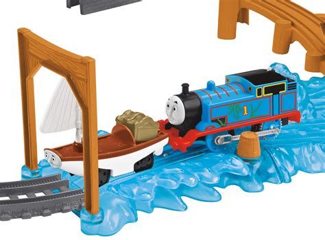 Fisher-Price Thomas Train TrackMaster Treasure Chase Set Motorized ...