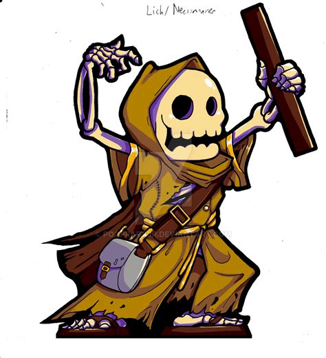 Skeleton Mage by poopRapt0r on DeviantArt