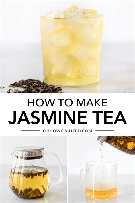 How to Make Jasmine Tea | Jasmine tea recipe, Jasmine green tea recipe, Tea blends recipes