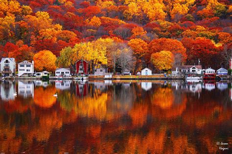 Autumn Reflections - Connecticut | Reflection photos, New england ...