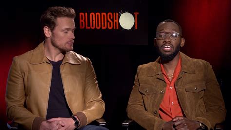 Lamorne Morris & Sam Heughan Interview: Bloodshot - YouTube