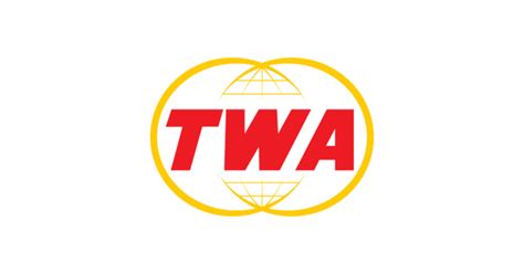 TWA T-SHIRT - Defunct Airline Logo - White Version - Twa - T-Shirt | TeePublic