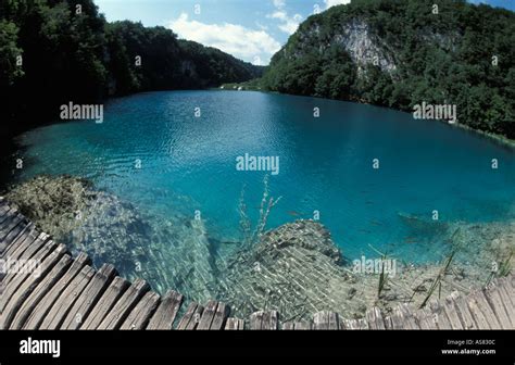 UNESCO World Heritage, Nationalpark Plitvice Lakes Stock Photo - Alamy