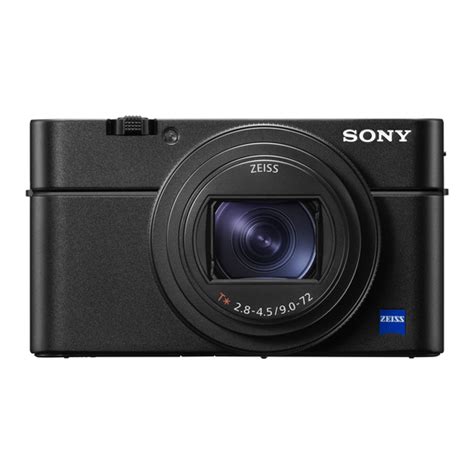 SONY RX100 VI FAQ Pdf Download | ManualsLib