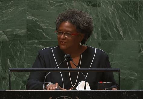 Barbados Prime Minister Mia Mottley Makes Headlines with UN Speech that Quoted Bob Marley