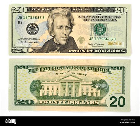 Printable High Resolution 20 Dollar Bill