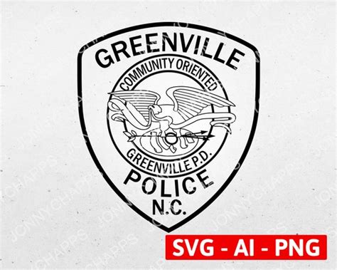 Greenville North Carolina Police Department Patch NC City Law - Etsy