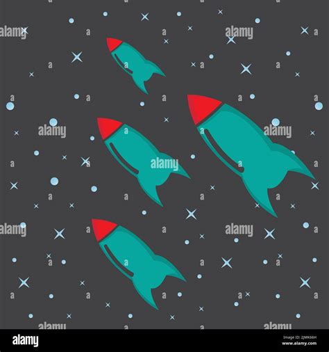 simple space rocket icon vector logo free Stock Vector Image & Art - Alamy