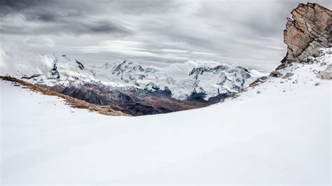 2560x1440 Resolution mountains, snow, high 1440P Resolution Wallpaper ...