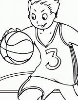 Coloring Pages For Sports sketch template