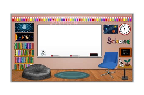 Bitmoji Classroom Template Science - Etsy