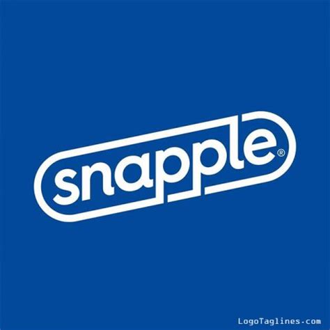 Snapple Logo and Tagline - Slogan - Founder - Owner