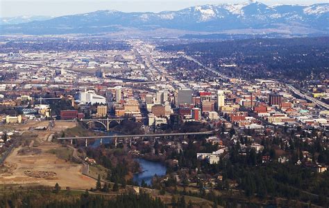 spokane-washington-downtown-aerial-view.jpg | Cain's Mobility Washington