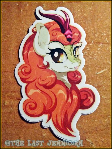 KIRIN Stickers AUTUMN Blaze / NIRIK / Mlp / My Little Pony - Etsy