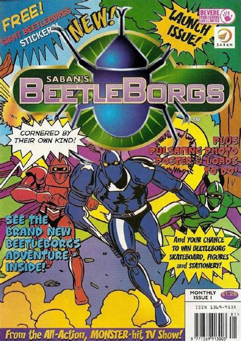 Boys Adventure Comics: Beetleborgs comic