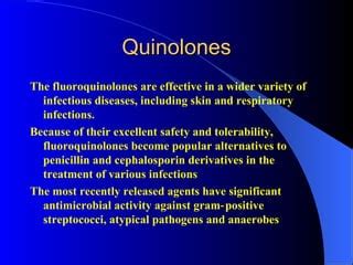 fluoroquinolones | PPT