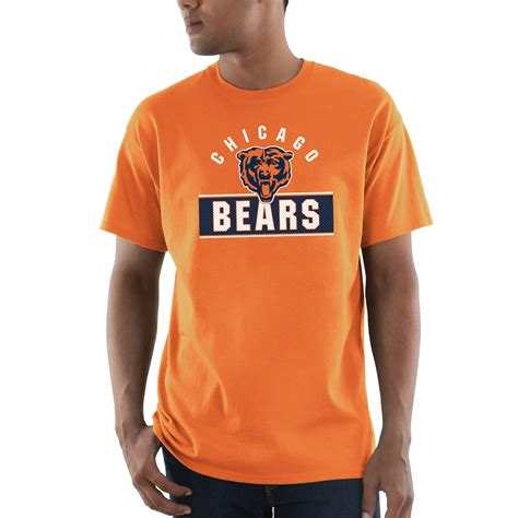 Majestic Chicago Bears Orange Maximized T-Shirt