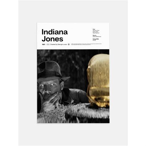 Indiana Jones Digital Poster | 11 Printables