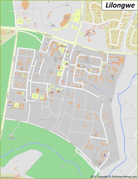 Lilongwe Map | Malawi | Detailed Maps of Lilongwe