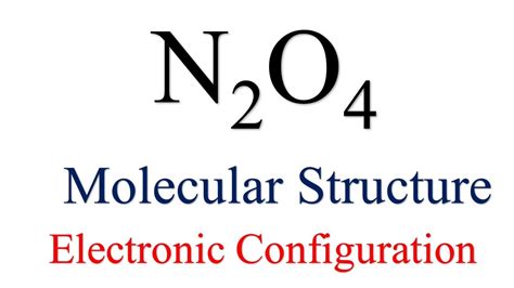 N2o4 Molecular Geometry