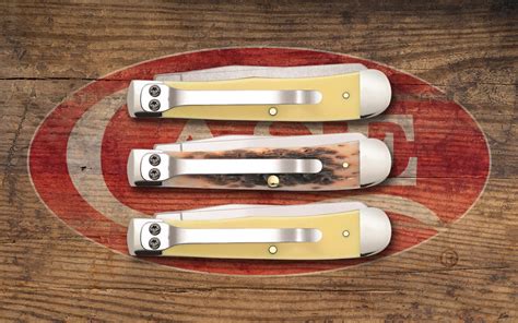 Case offers three Case Pocket Clip Trapper variations – Knife Newsroom