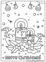 30  Christmas Candles Coloring Pages Free Printable PDF JPG PNG sketch template