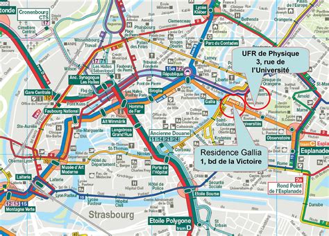 Strasbourg Map - France