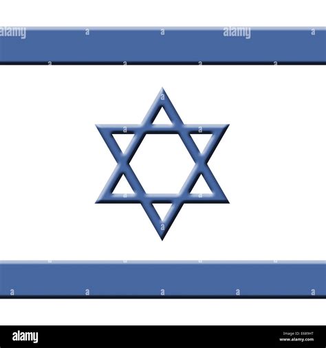 Flag Israel Meaning Country National And Destination Stock Photo - Alamy