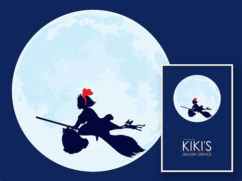 Kiki's Delivery Service Poster by Baltazar Rosiles on Dribbble