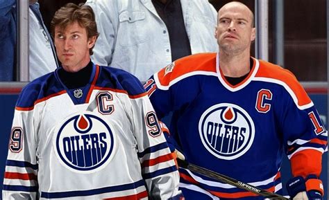 Edmonton Oilers Wayne Gretzky And Mark Messier | Oilers, Edmonton ...