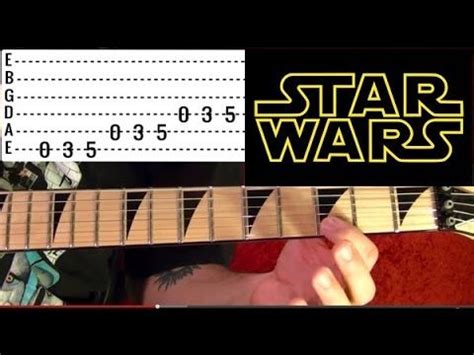 Darth Vader's Theme ( Imperial March ) - Guitar Lesson | Darth vader ...