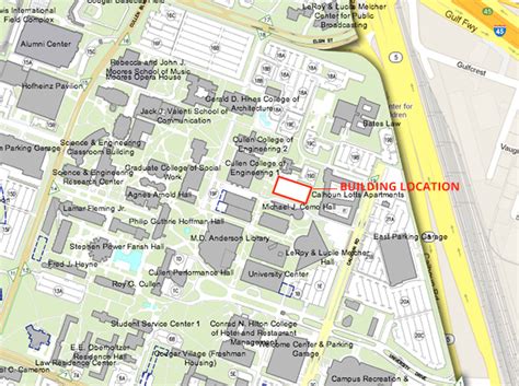 University Of Houston Campus Map Pdf – Interactive Map